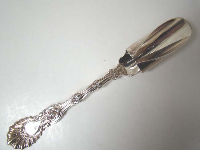 A beautiful antique American Sterling Silver Cheese Scoop by Whiting circa 1896
